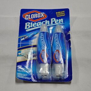 Retired Clorox BLEACH PEN Gel 2 oz Each Pack Of 2 NEW Sealed NOS